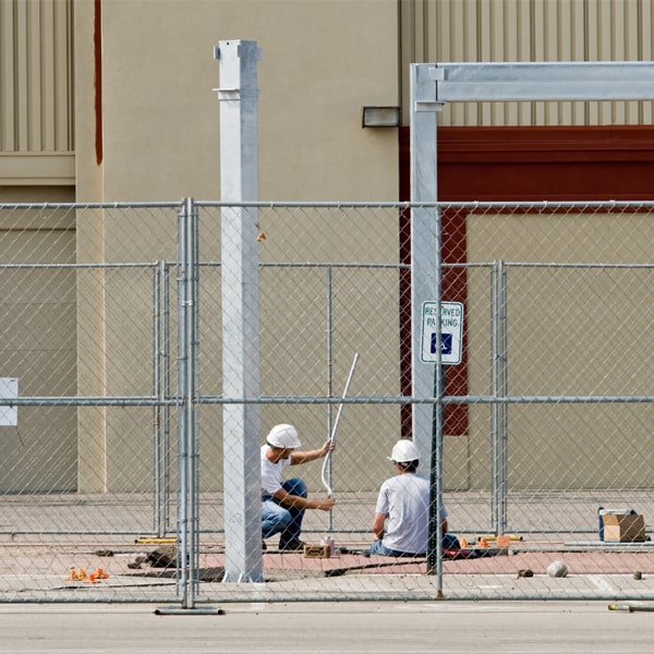 how much time can i lease the temporary fence for my construction site or event in Clinton